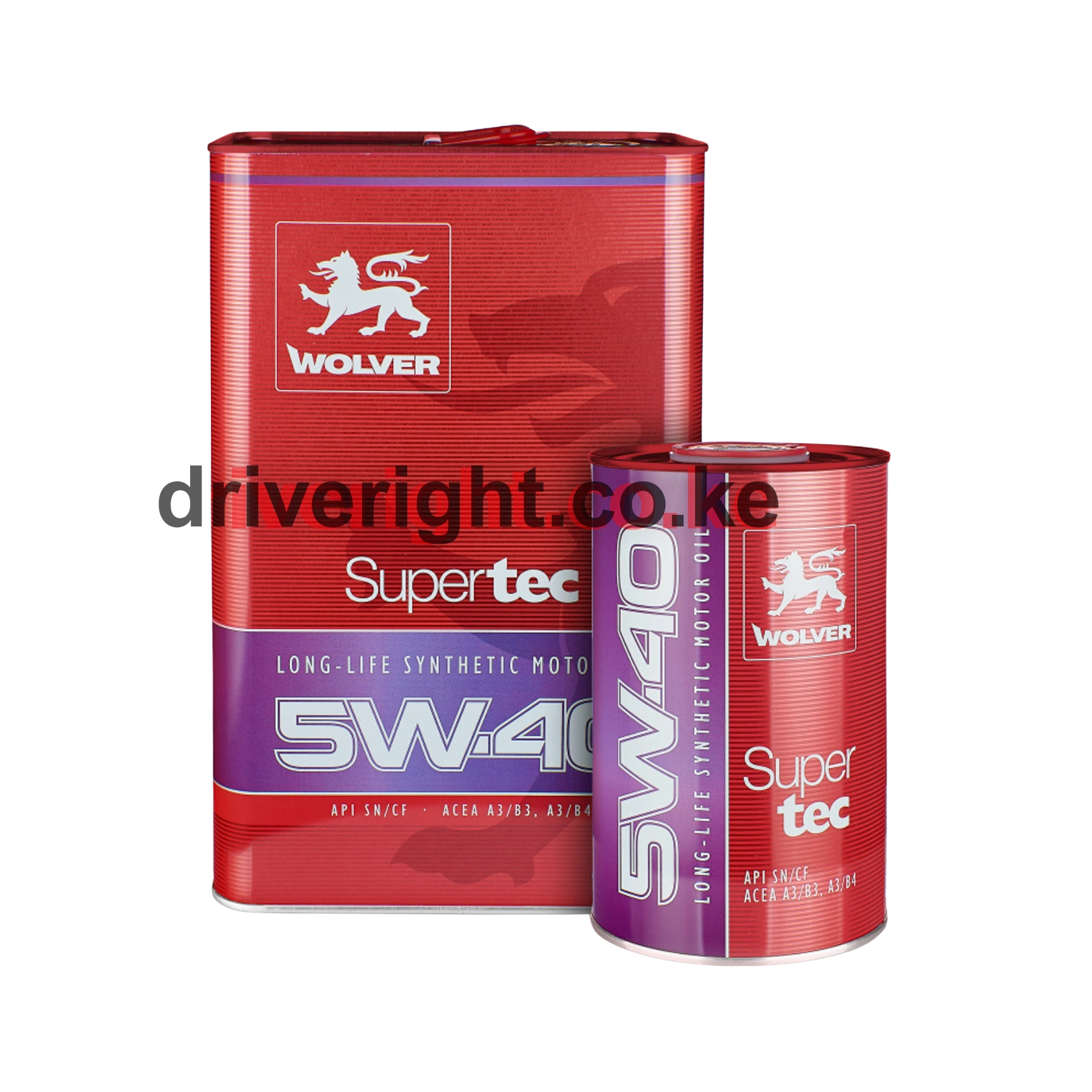 Wolver Engine Oil Wolver Supertec 5w40 5L | DriveRight Supplies KE