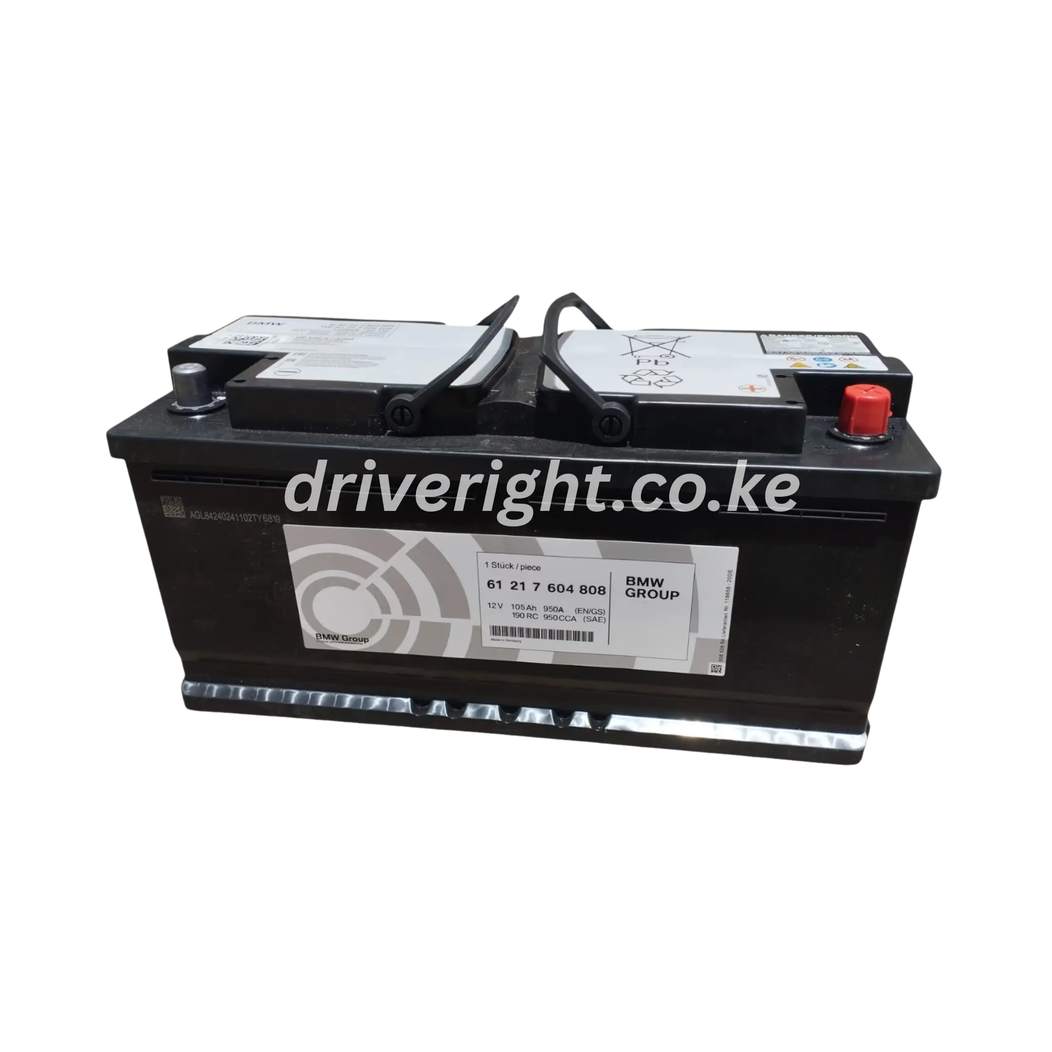 VOLVO AGM 80 12V 80Ah 800CCA OEM battery | DriveRight Supplies KE