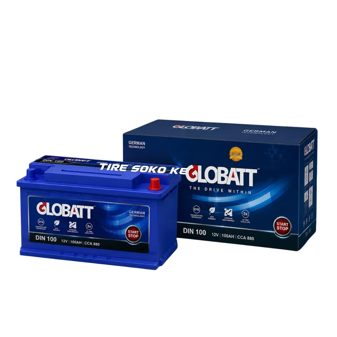 Globatt EFB DIN 100 Start-Stop Battery