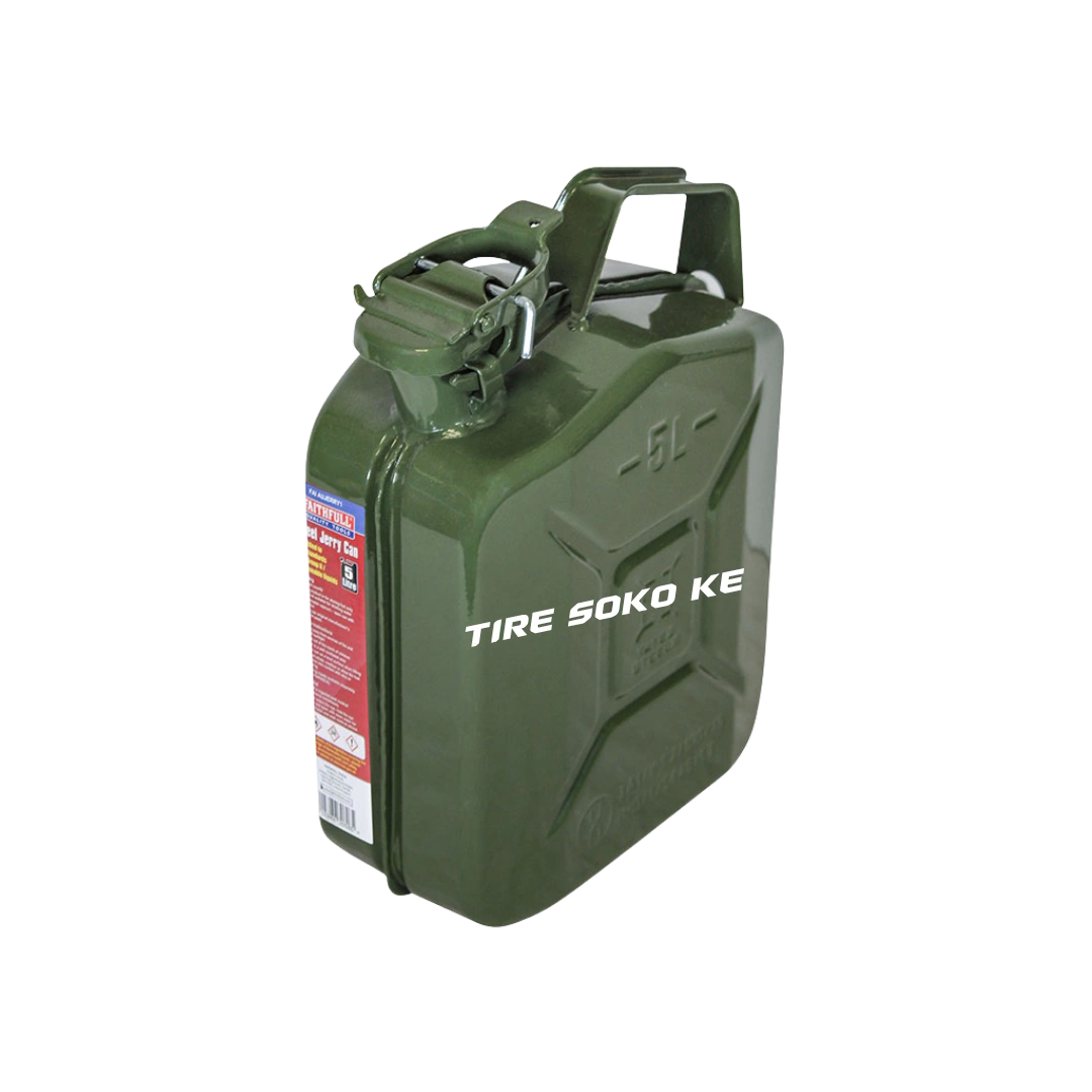 5 Litres Metallic Fuel Jerry Can