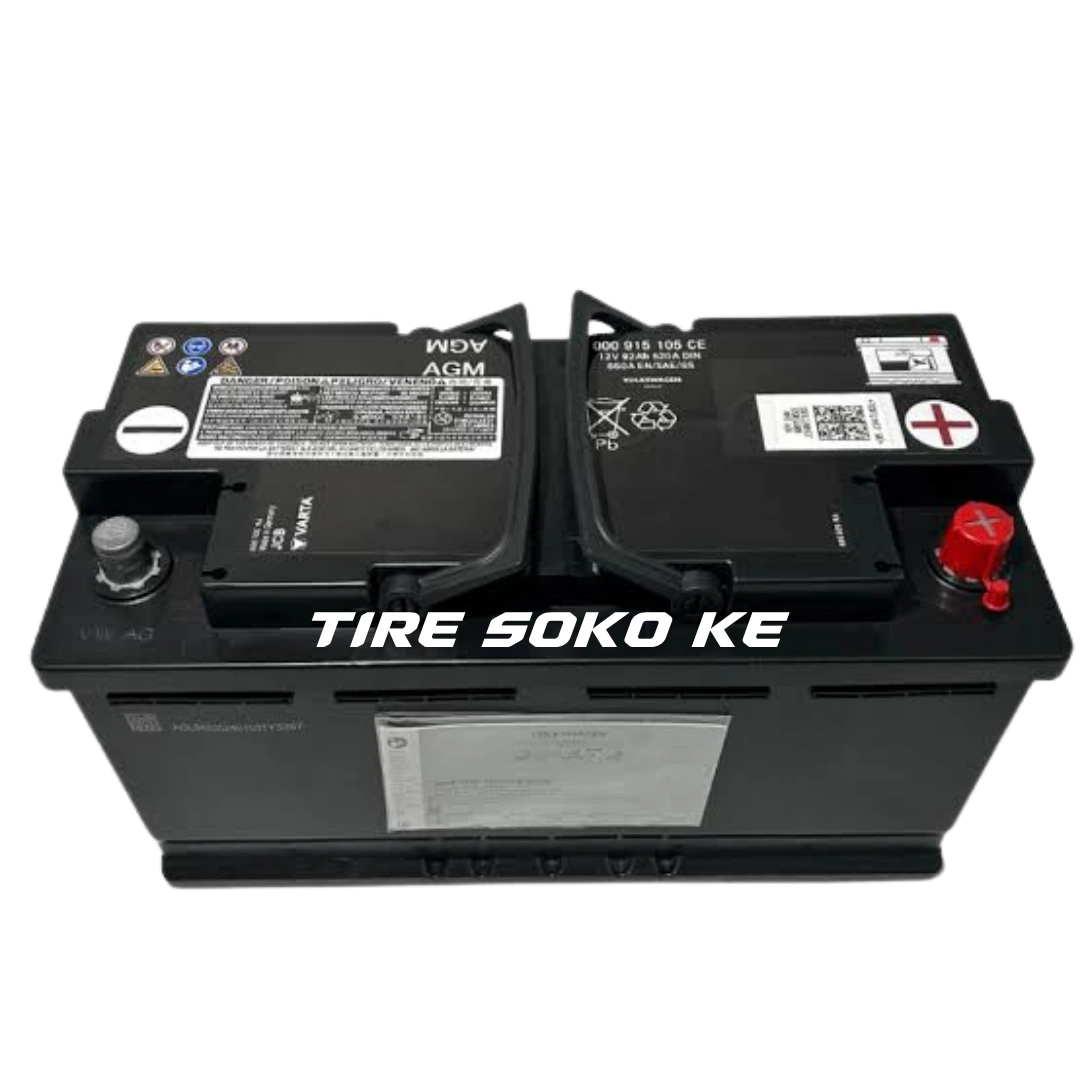 Volkswagen AGM 92 12V 92Ah 850CCA OEM Battery