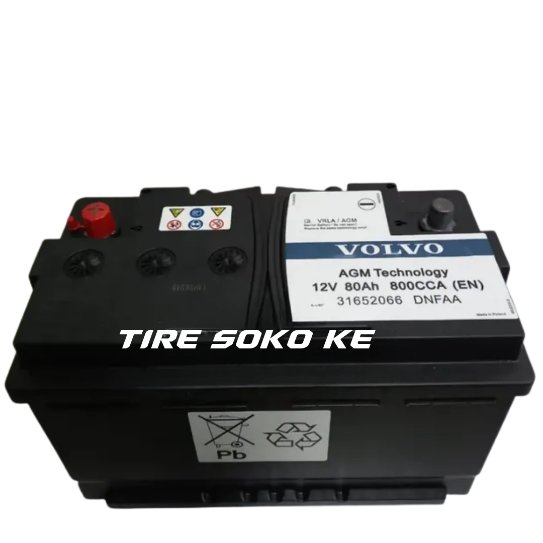 Volvo AGM 80 12V 80Ah 800CCA OEM Battery