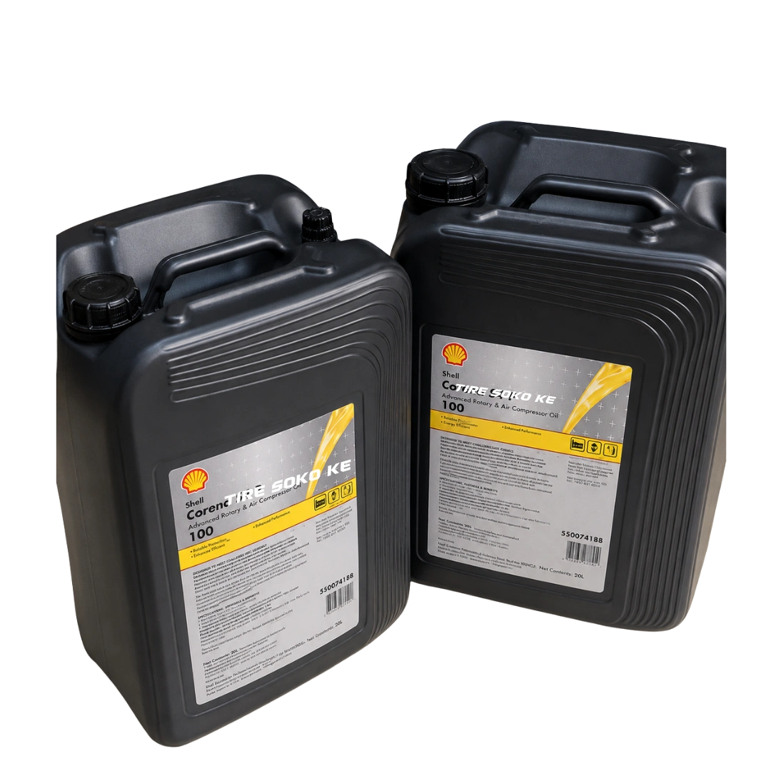 Shell Corena S4 P 100 20L Piston Type Compressor Oil