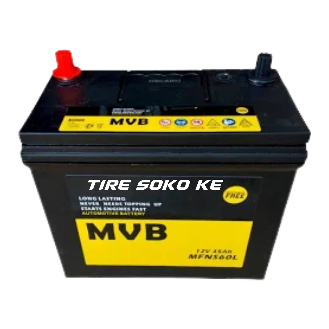 MVB NS60 (045) 12V 45Ah 450CCA MF Battery