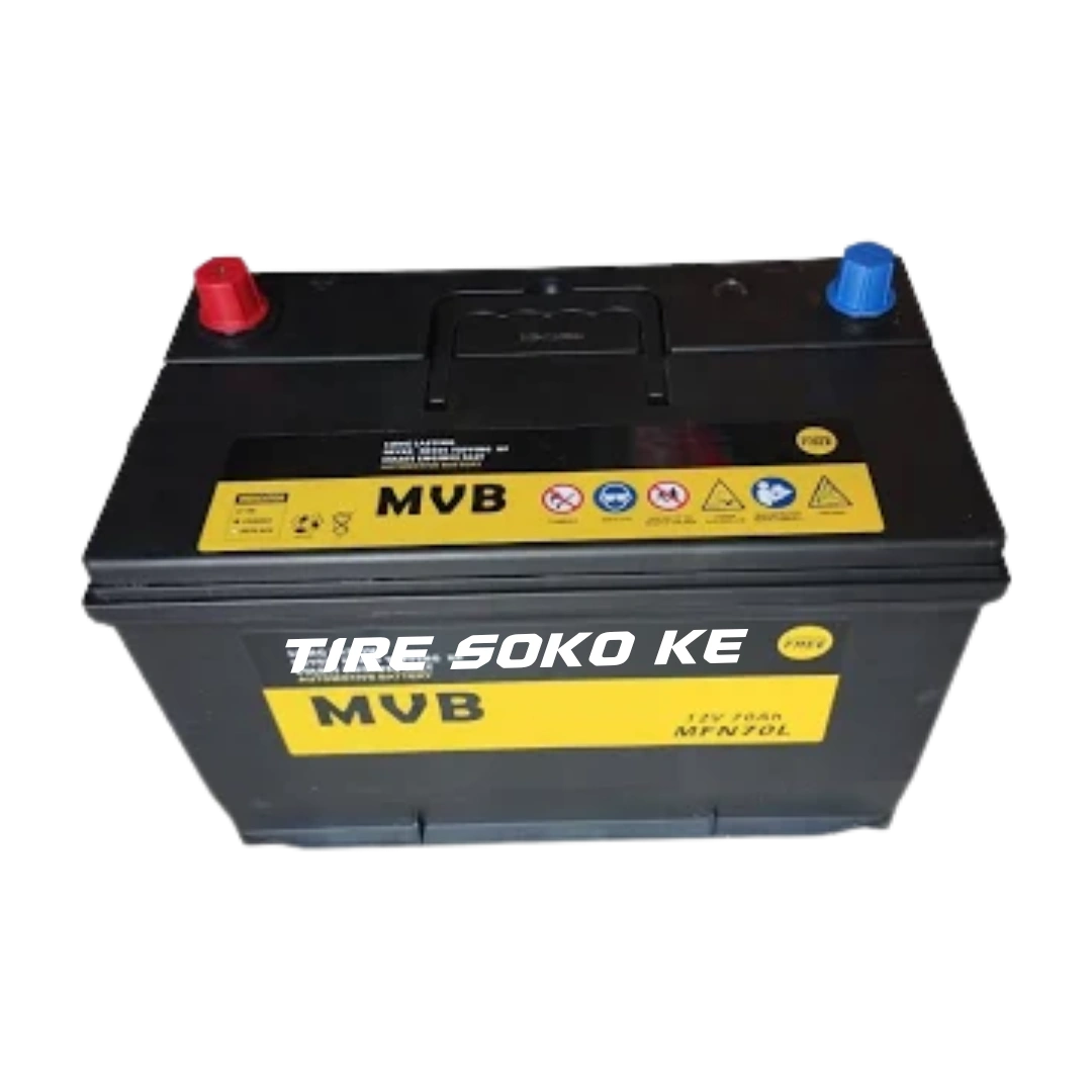 MVB N70 12V 70Ah 700CCA MF Battery