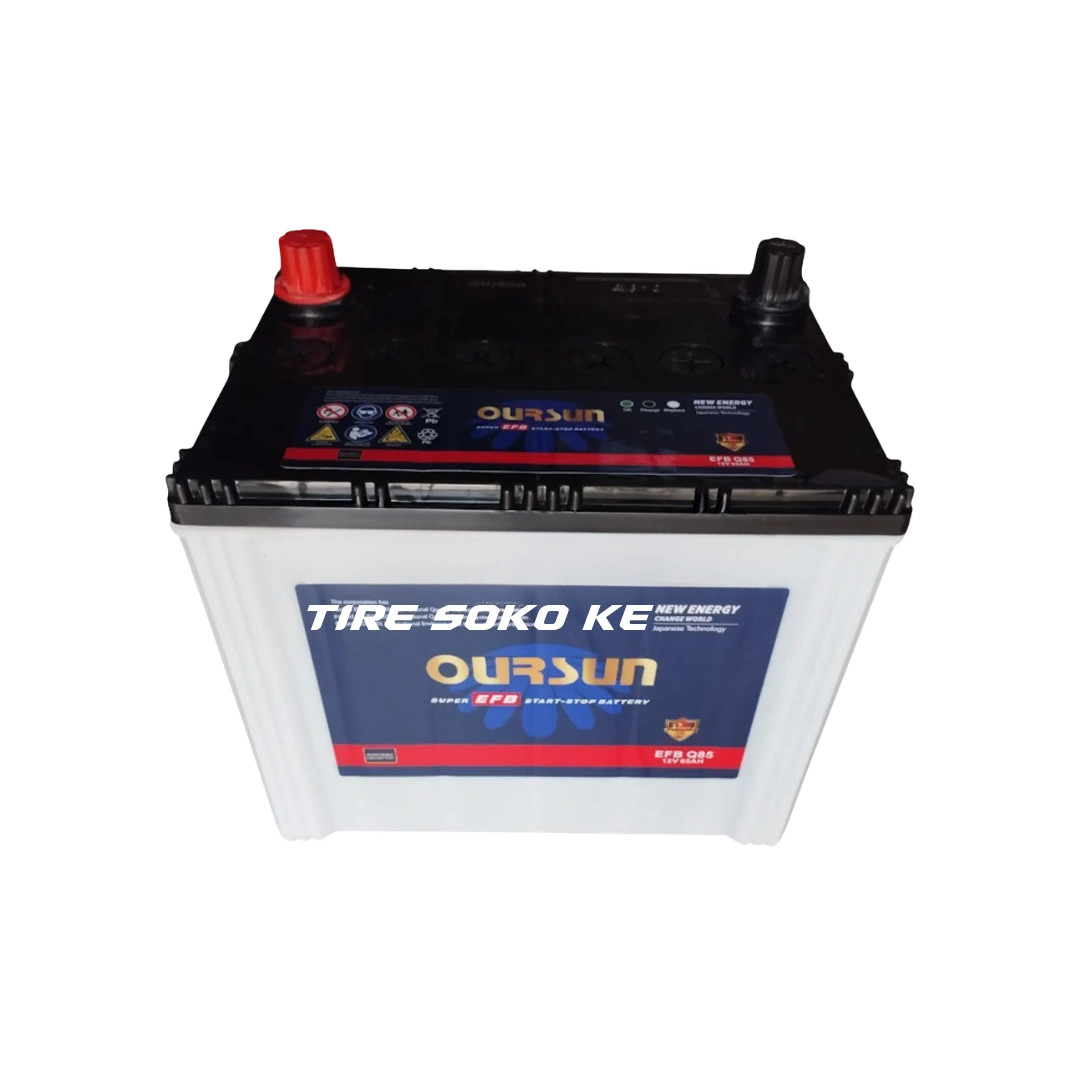 Oursun EFB Q85 12V 65Ah 700CCA Start-Stop Battery