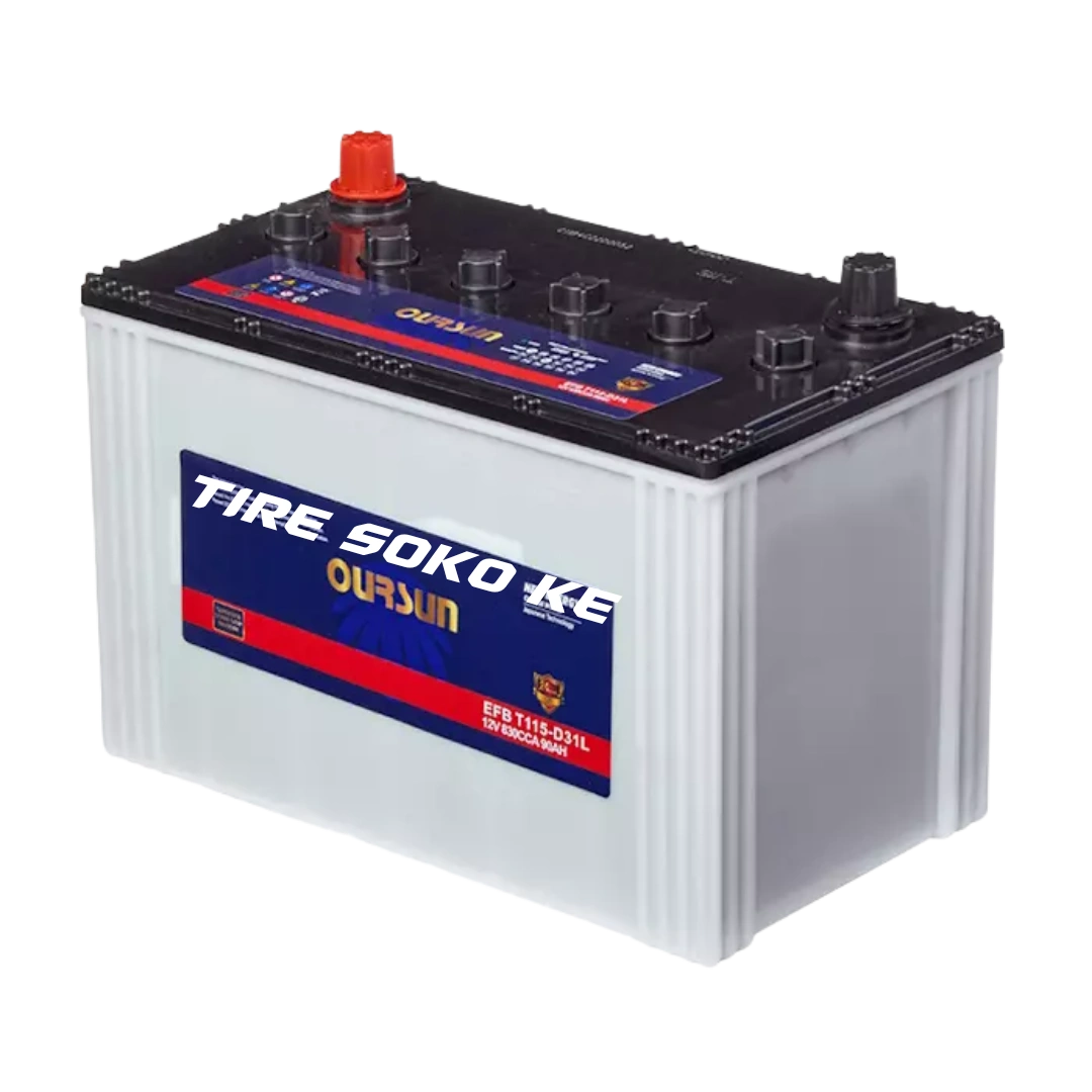 Oursun EFB T110 12V 85Ah 830CCA Start-Stop Battery