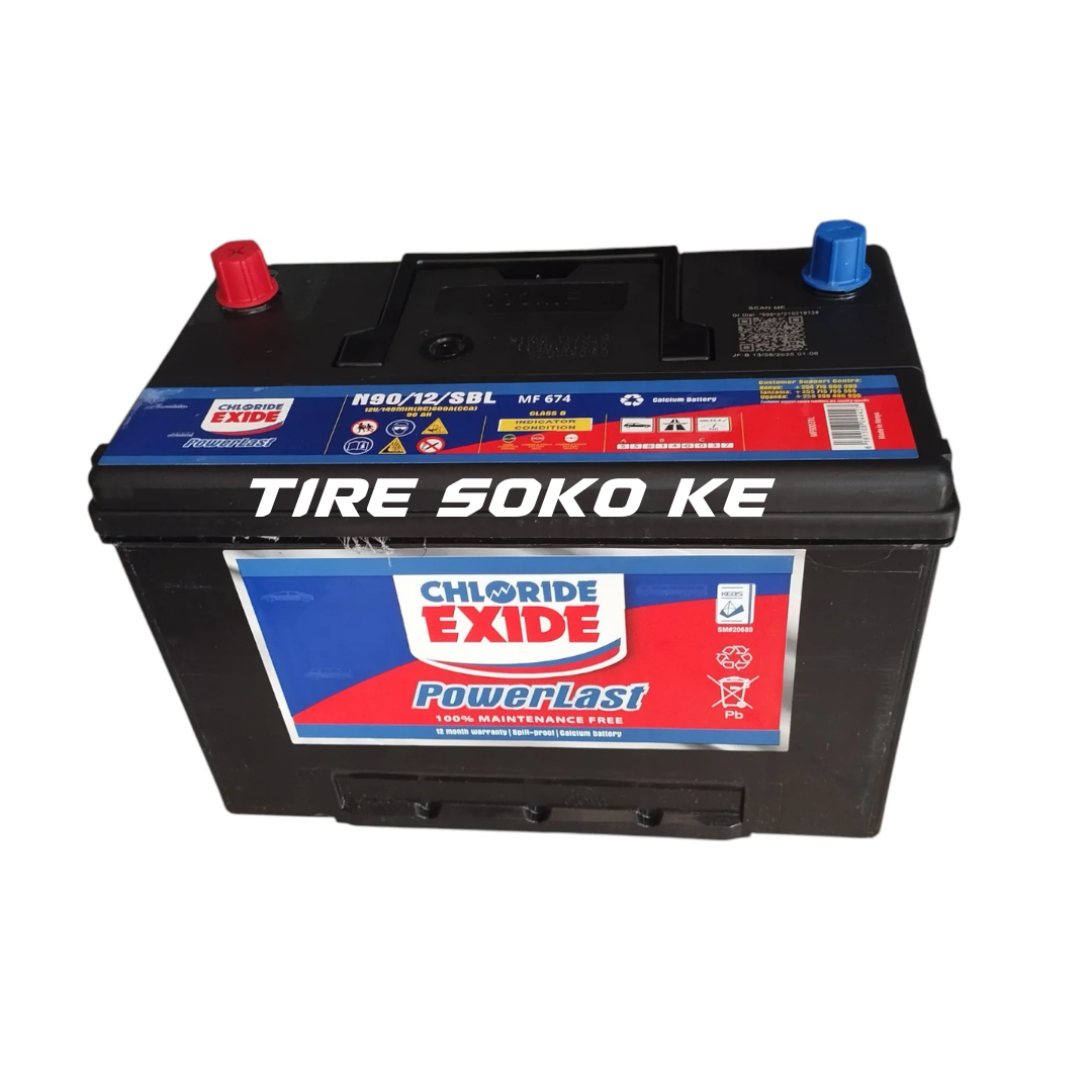 Chloride Exide 090 MF Powerlast (N90)