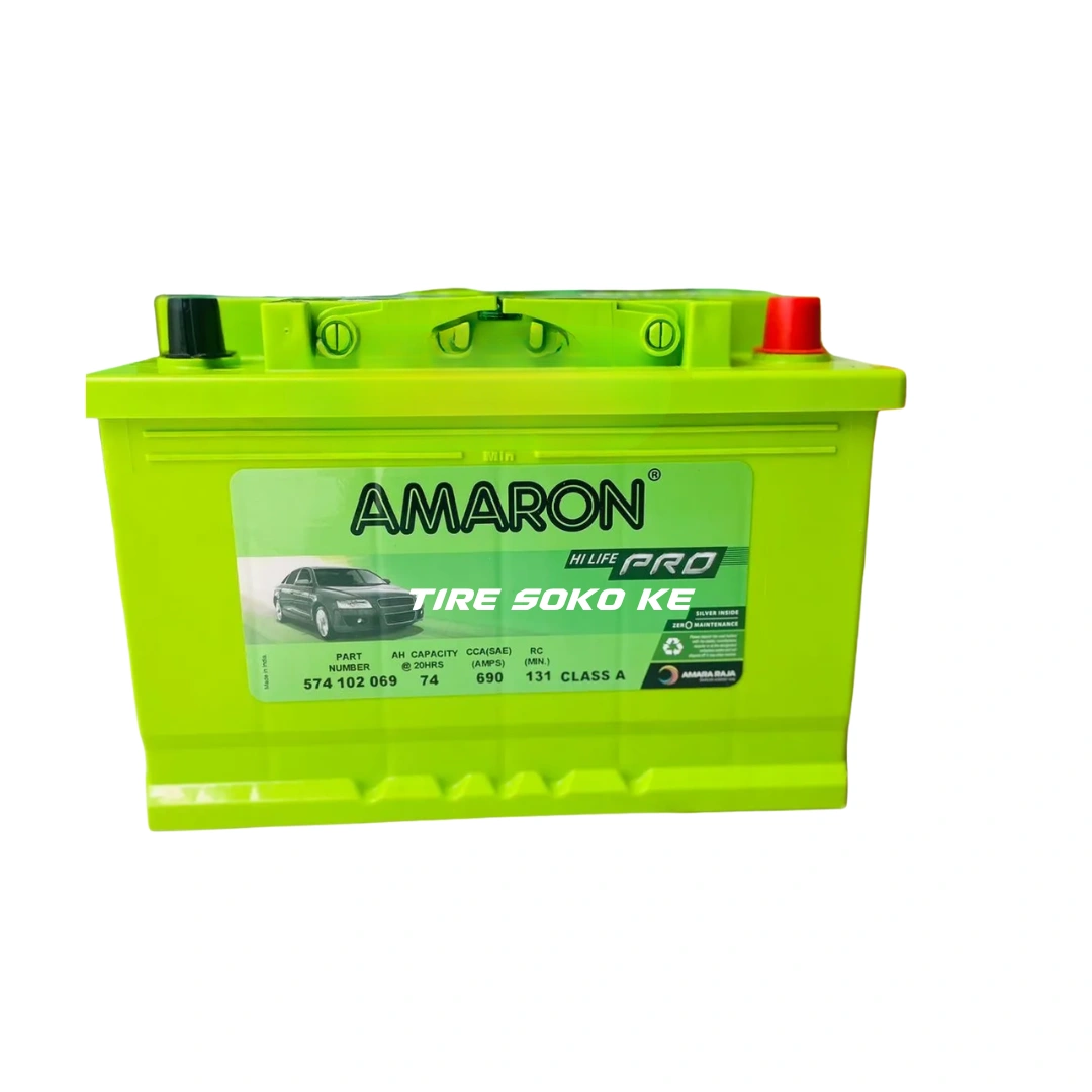 Amaron Pro DIN 74 Battery