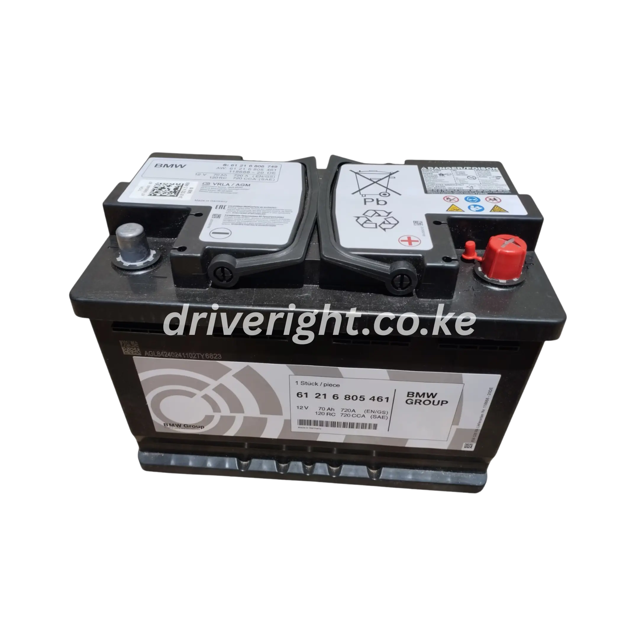 VOLVO AGM 80 12V 80Ah 800CCA OEM battery | DriveRight Supplies KE